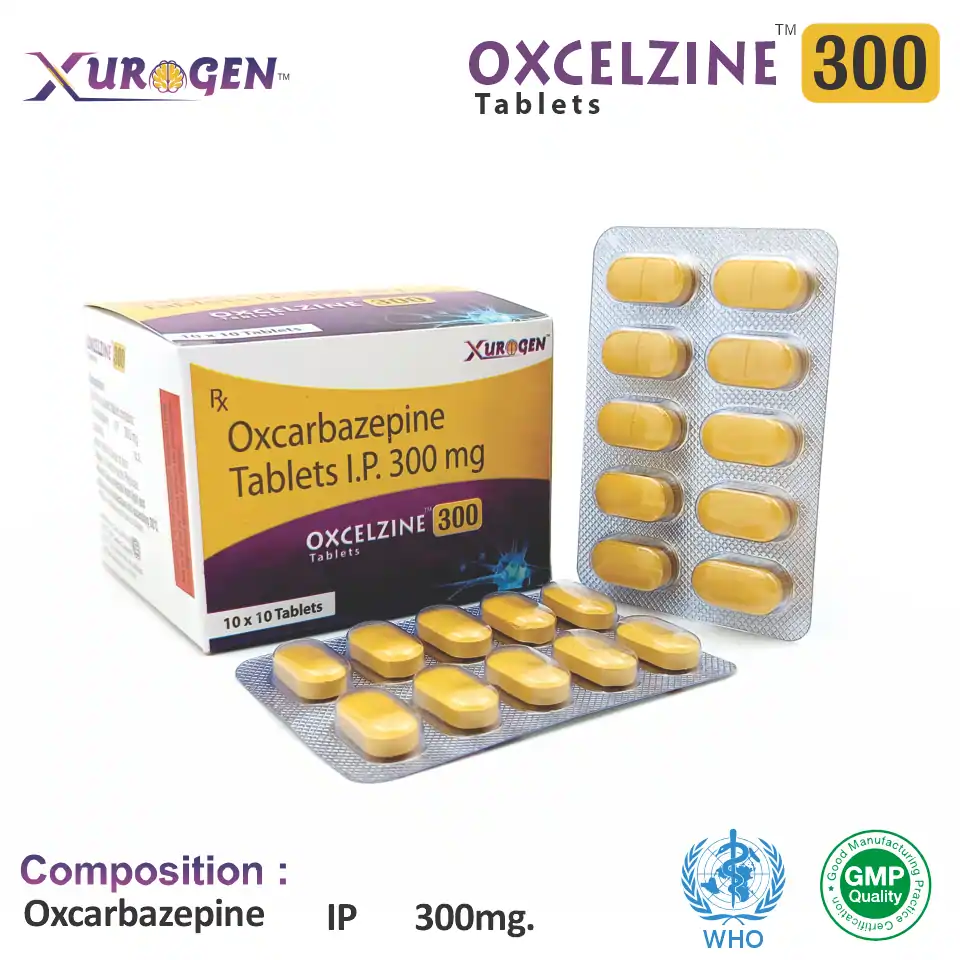Oxcarbazepine 300mg Tablet PCD Pharma Franchise